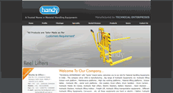 Desktop Screenshot of handyindia.com